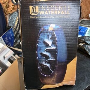 Ceramic Backflow Incense Burner - Blue